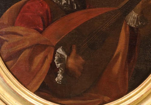 Tableaux et dessins Tableaux XVIIe siècle - Le joueur de luth, France 17e siècle