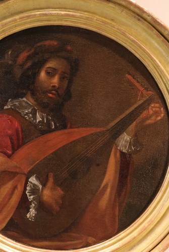 XVIIe siècle - Le joueur de luth, France 17e siècle
