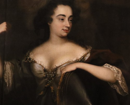 Antiquités - Portrait Of The Duchess Of Marlborough, attributed to Willem Wissing (1656 – 1687),