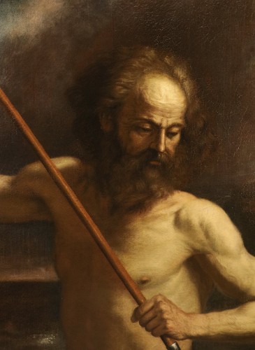 Neptune On The Waves Of The Ocean, Workshop of Guercino (1591 – 1666) - 