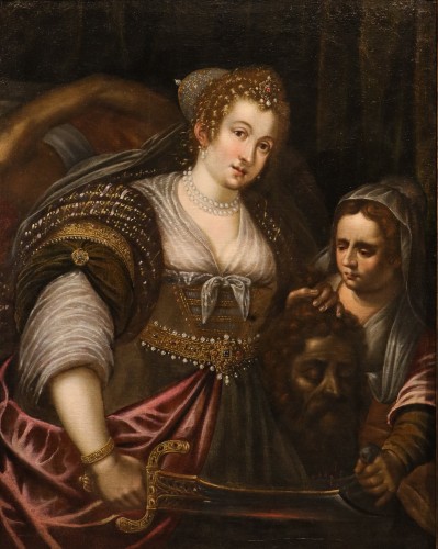 Judith victorieuse, école italienne du 17e siècle