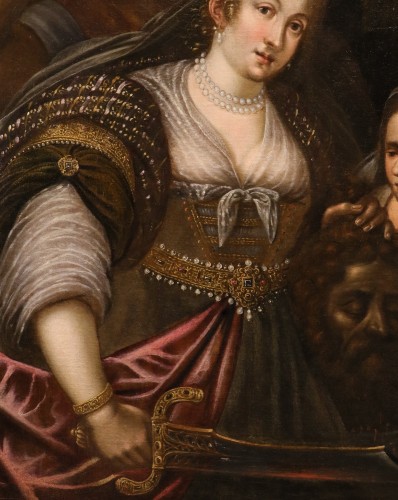 Victorious Judith, italian school of the 17th century - 