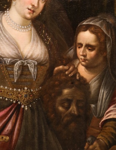 Antiquités - Victorious Judith, italian school of the 17th century