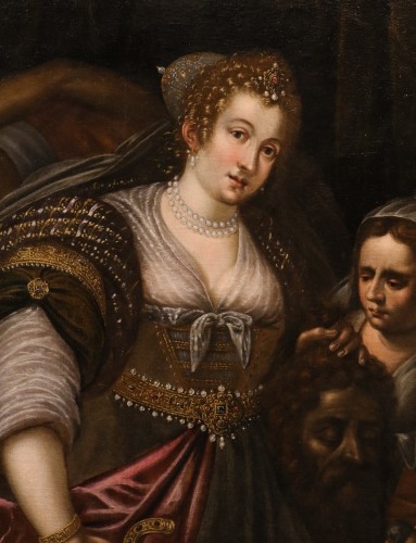 Antiquités - Victorious Judith, italian school of the 17th century