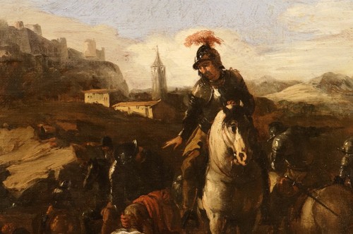 Louis XIII - Battle Scene, Italian school of the 17th century