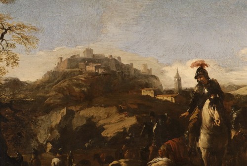 Antiquités - Battle Scene, Italian school of the 17th century