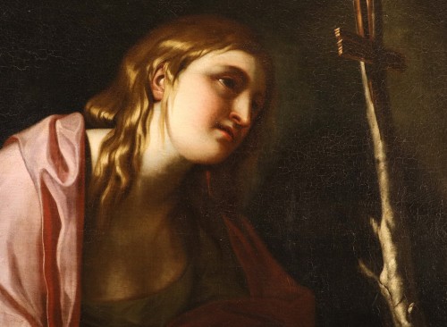 The Penitent Magdalene, Workshop Of Guido  Reni (1575 – 1642) - Louis XIII