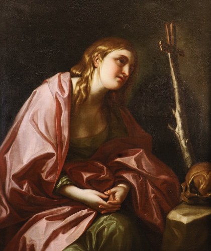 Louis XIII - The Penitent Magdalene, Workshop Of Guido  Reni (1575 – 1642)