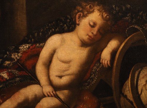 Antiquités - Vanitas, école italienne du 17e siècle