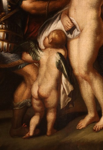 Antiquités - Perseus Frees Andromeda, Flemish 17th century