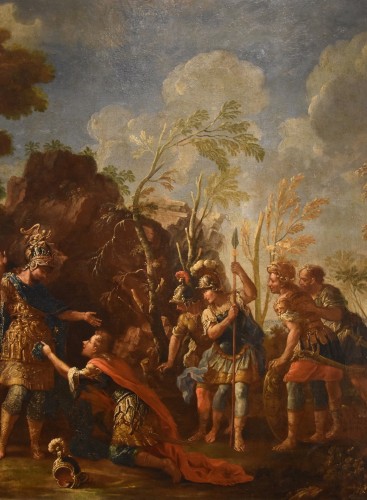 18th century - Alexander The Great Shows Mercy To The Persians, Francesco Fontebasso