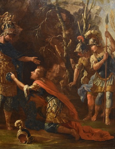 Antiquités - Alexander The Great Shows Mercy To The Persians, Francesco Fontebasso