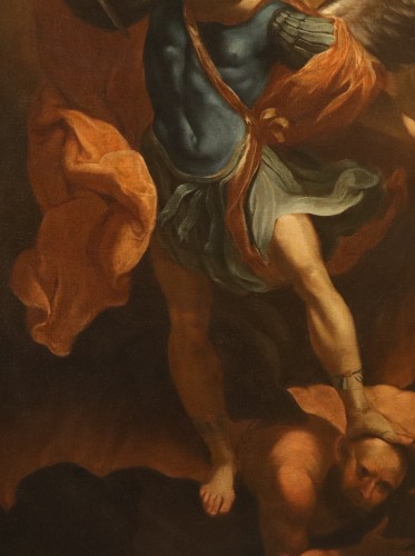The Archangel Michael, Italian school of the 17th century Follower Of Guido Reni - Louis XIV