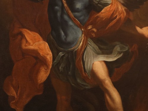 Antiquités - The Archangel Michael, Italian school of the 17th century Follower Of Guido Reni