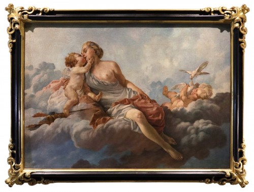 Vénus et Cupidon, attribuée à Noël Hallé (1711 - 1781)