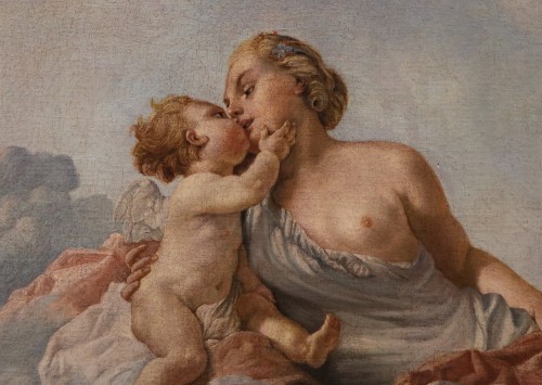 Vénus et Cupidon, attribué à Noël Hallé (1711 - 1781) - Louis XV