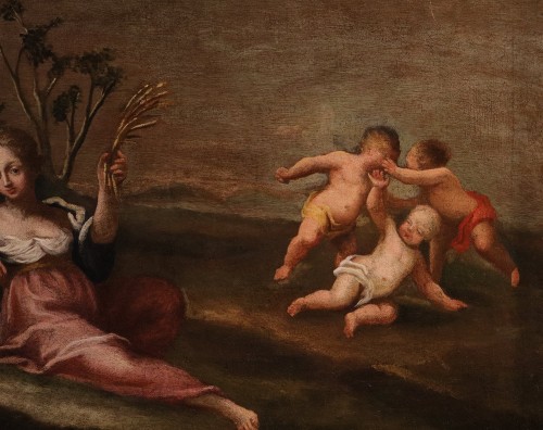 Antiquités - Allégorie de l'Été sous les traits de Cérès, École française du XVIIe siècle