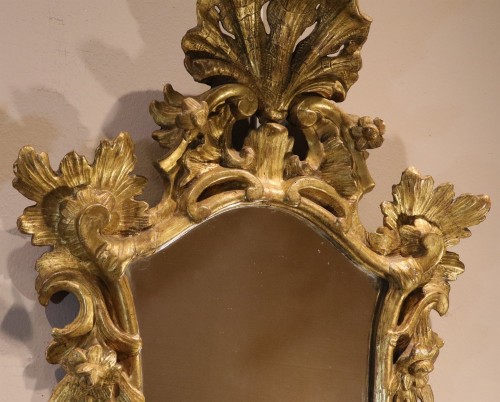 XVIIIe siècle - Paire de miroirs - Italie, Venise XVIIIe siècle