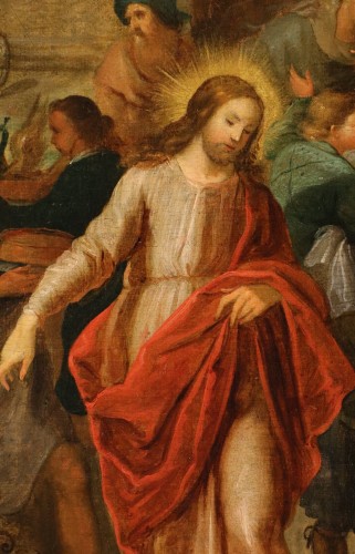 XVIIe siècle - Les Noces de Cana, école flamande du 17e siècle attribué à Frans Francken II (1581 – 1642)