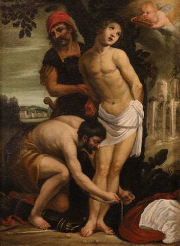 Saint Sebastian, Italian school of the 17th century