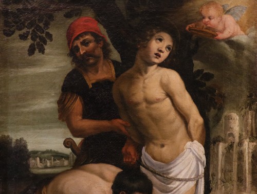 Tableaux et dessins Tableaux XVIIe siècle - Saint Sébastien, école italienne du 17e siècle