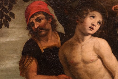 XVIIe siècle - Saint Sébastien, école italienne du 17e siècle