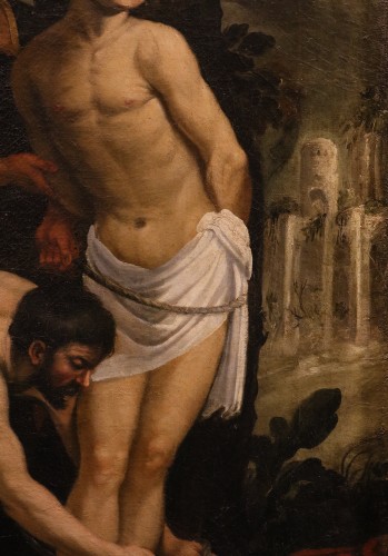 Louis XIII - Saint Sébastien, école italienne du 17e siècle