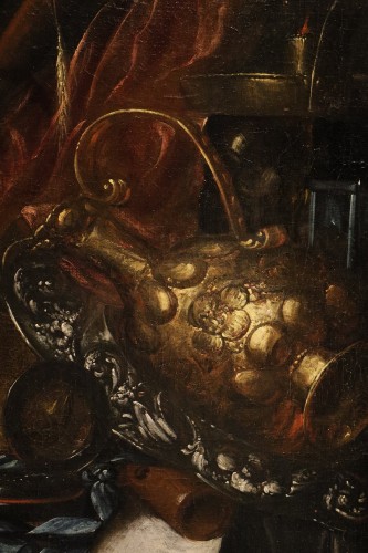 Nature morte « Vanitas », attribuée à Franciscus Gysbrechts (1649 – vers 1677) - Louis XIII