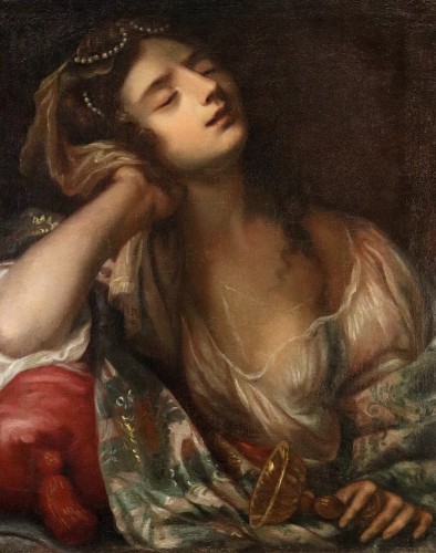 The Suicide Of Queen Sofonisba, italian school of the 17th century