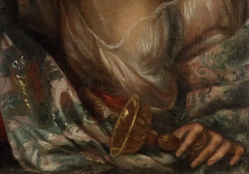 The Suicide Of Queen Sofonisba, italian school of the 17th century - Louis XIII