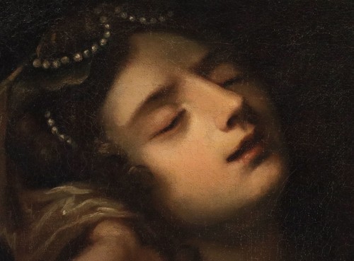 Antiquités - The Suicide Of Queen Sofonisba, italian school of the 17th century