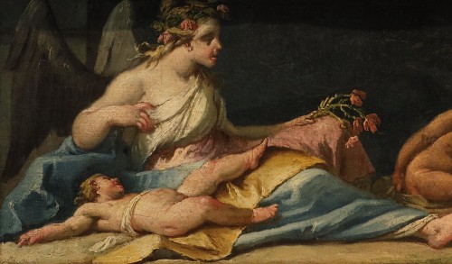 18th century - Gaspare Diziani (1689 – 1767), Allegory Of Sleep
