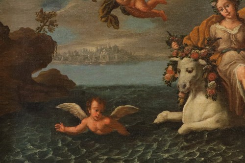 L'Enlèvement d'Europe, école italienne du 18e siècle - Louis XIV