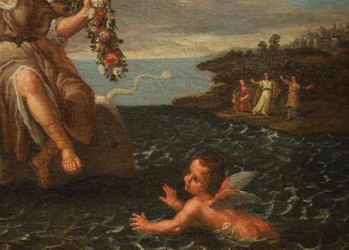 Louis XIV - L'Enlèvement d'Europe, école italienne du 18e siècle