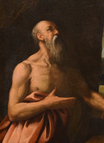 Saint Jérôme, Atelier d'Alessandro Bonvicino (1498 - 1554) dit Il Moretto  - Antichità Castelbarco