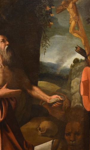 Saint Jérôme, Atelier d'Alessandro Bonvicino (1498 - 1554) dit Il Moretto  - Louis XIII