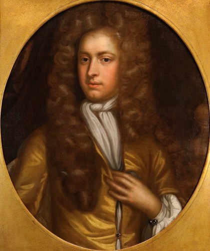 Portrait de William Congreve, atelier de Godfrey Kneller (1646 – 1723) - Tableaux et dessins Style Louis XIV