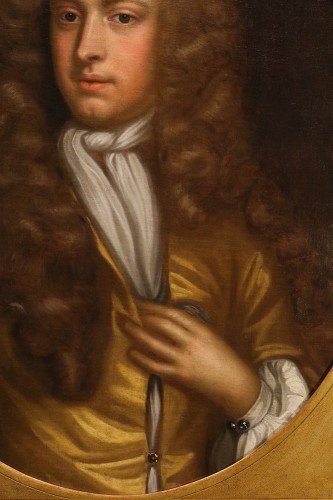 Portrait de William Congreve, atelier de Godfrey Kneller (1646 – 1723) - Antichità Castelbarco