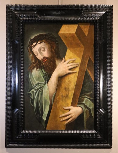 Christ portant la croix, atelier de Michael Coxie (1499 – 1592) - Tableaux et dessins Style 