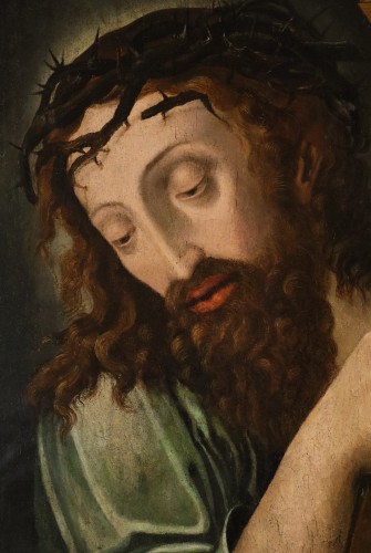 XVIe siècle et avant - Christ portant la croix, atelier de Michael Coxie (1499 – 1592)
