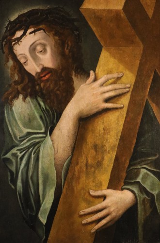 Christ portant la croix, atelier de Michael Coxie (1499 – 1592) - 