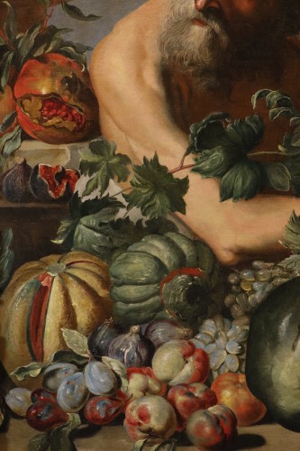 Portrait Of The Greek Philosopher Diogenes, workshop of Abraham Brueghel (1631 - 1690) - 
