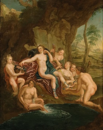 Diana Bathing With The Nymphs, French school of the 18th ce"ntury