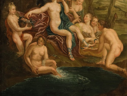 Diana Bathing With The Nymphs, French school of the 18th ce"ntury - Louis XIV