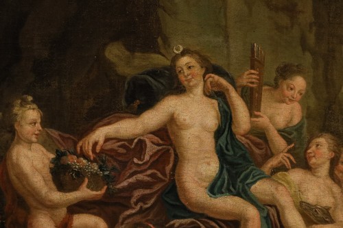 Louis XIV - Diana Bathing With The Nymphs, French school of the 18th ce"ntury