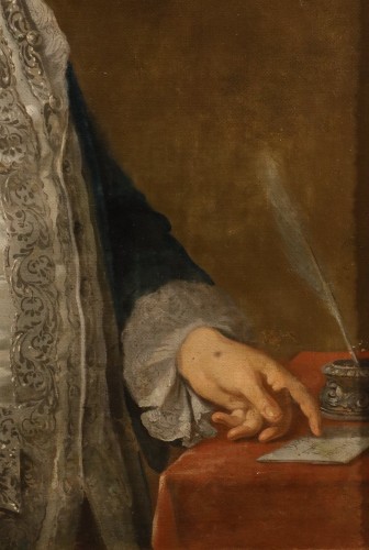 Antiquités - Portrait Of A French Gentleman, French school of the 18th century