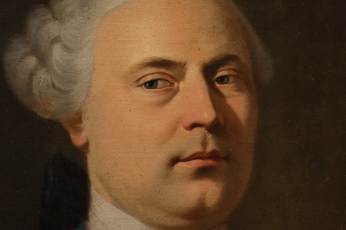 Antiquités - Portrait Of A French Gentleman, French school of the 18th century