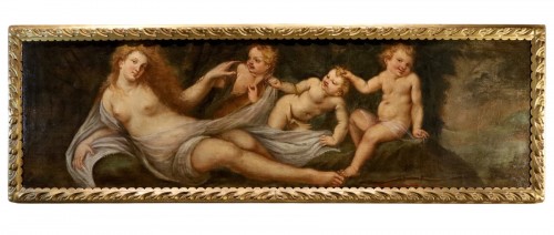 Vénus avec trois putti, Federico Cervelli (1625 – 1700)