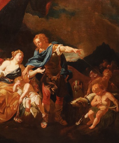 18th century - Venus And Adonis, attributed to Corrado Giaquinto (1703 - 1765)