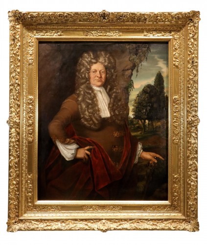 Jonathan Richardson (Londres, 1665 – 1745), Portrait de Hans Sloane